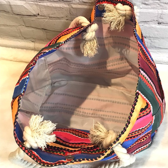 Odyseaco Baja Beach Bag Waterproof Canvas Tote - Picture 6 of 10
